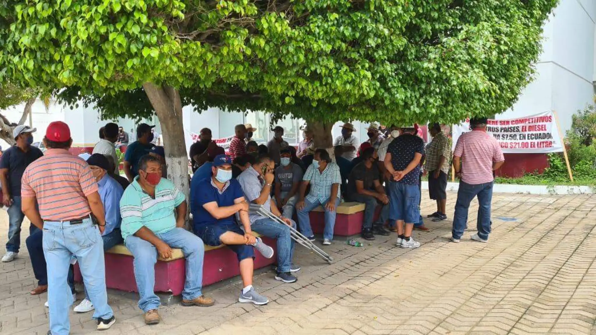 manifestación pescadores2